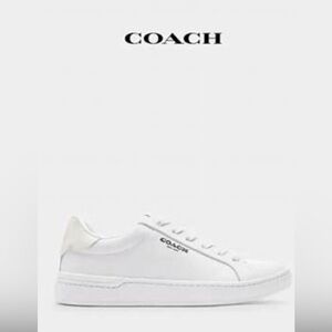 New Coach Women's Classic White Sneakers no box Size 9